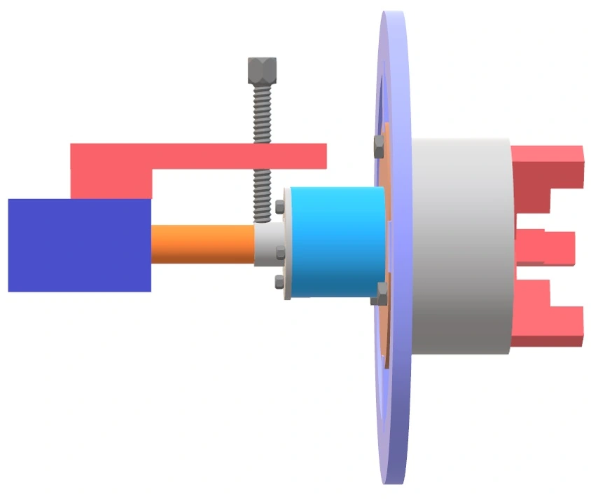 welding roll out wheel lock
